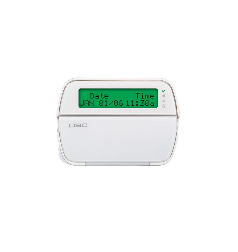 DSC PK5500E1 H1, 64 zonų LCD klaviatūra - Image 2