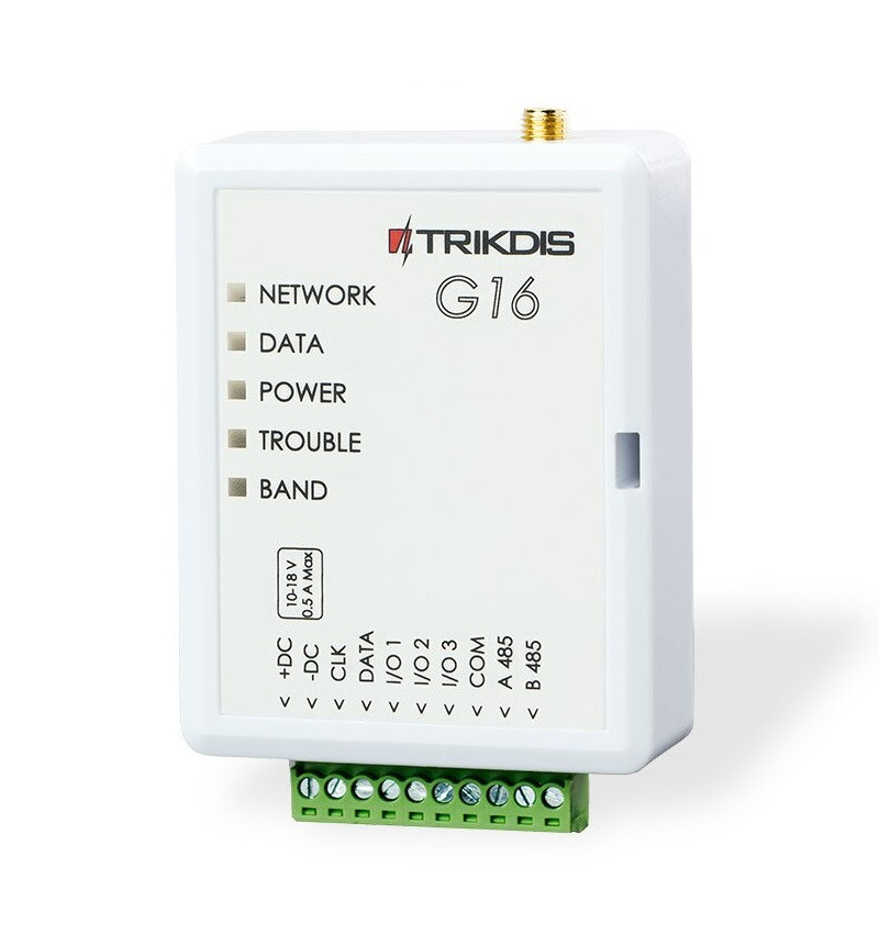 Trikdis G16 4G, GSM komunikatorius