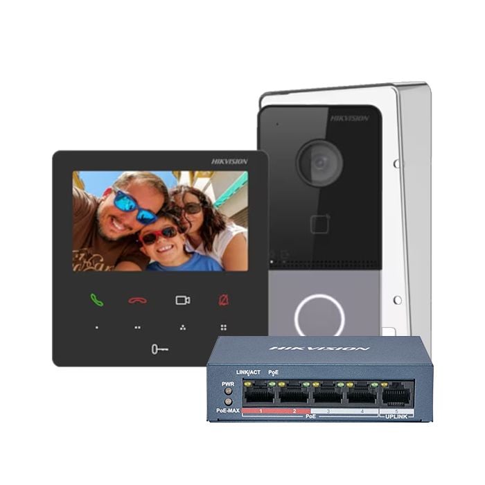 Hikvision SP telefonspynės komplektas DS-KIS606-P