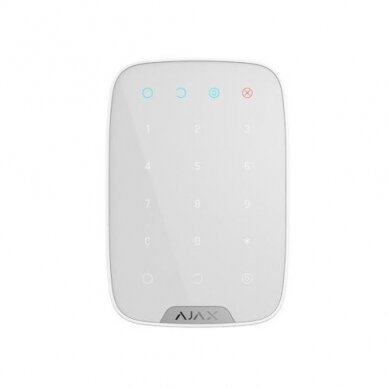 AJAX KeyPad White, Klaviatūra