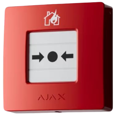 AJAX Manual Call Point RED (8EU) mygtukas